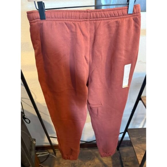 Womens Leisure Studio Mid-Rise Essential Joggers - Universal Thread Rust S - Picture 2 of 3